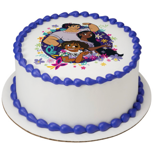 Disney Encanto Sister Goals licensed PhotoCake edible icing cake topper processed in Canada
Encanto Sister Goals edible cake image for birthday cakes Canada
Licensed Disney Encanto PhotoCake edible image cake decoration
Disney Encanto Mirabel Isabela Luisa edible icing cake topper
Encanto birthday cake topper edible icing sheet Canada
PhotoCake Disney Encanto Sister Goals edible cake topper for parties