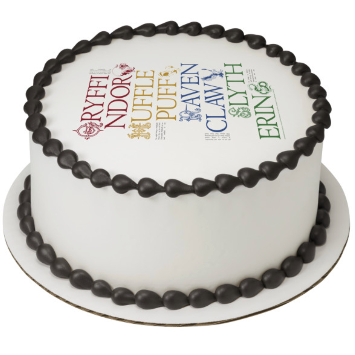 HARRY POTTER™ Which House Are You? PhotoCake® Edible Image® icing cake topper