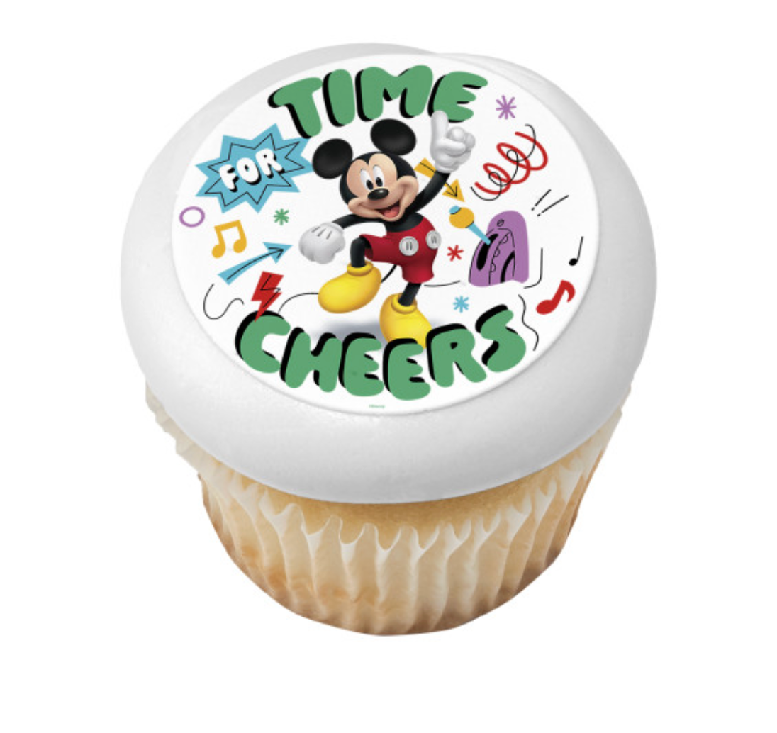 Licensed Mickey Mouse Clubhouse Hot Dog edible icing image for birthday cakes