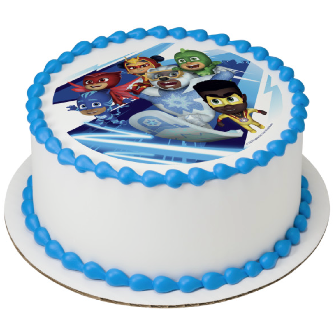 PJ Masks Heroes Rule PhotoCake edible image icing cake topper printed in Canada