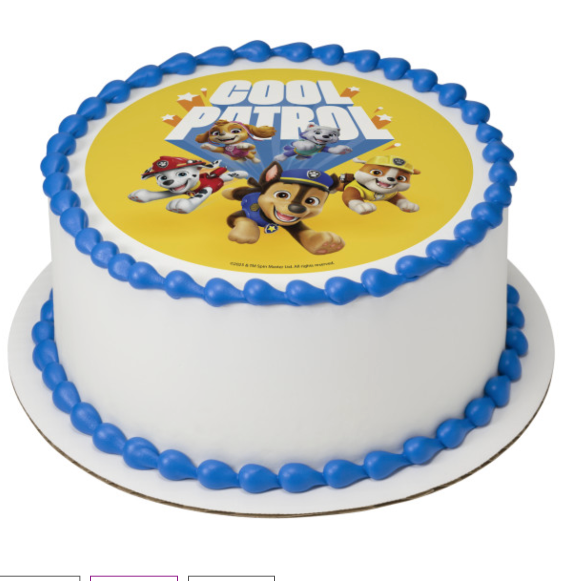 PAW Patrol Cool Patrol PhotoCake edible image cake topper