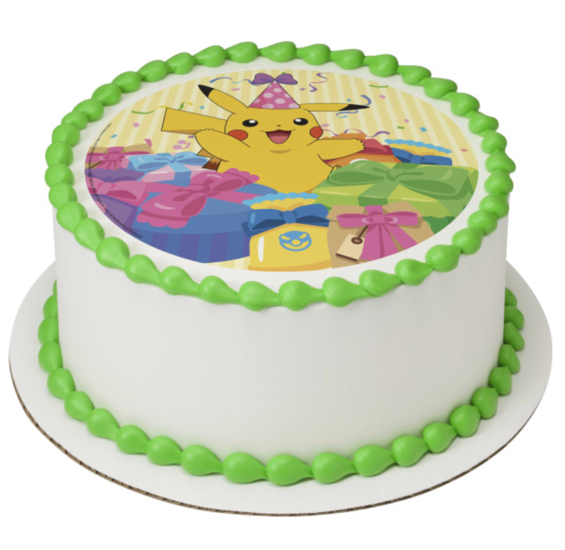 Licensed Pokémon Pikachu PhotoCake edible image icing cake topper processed in Canada