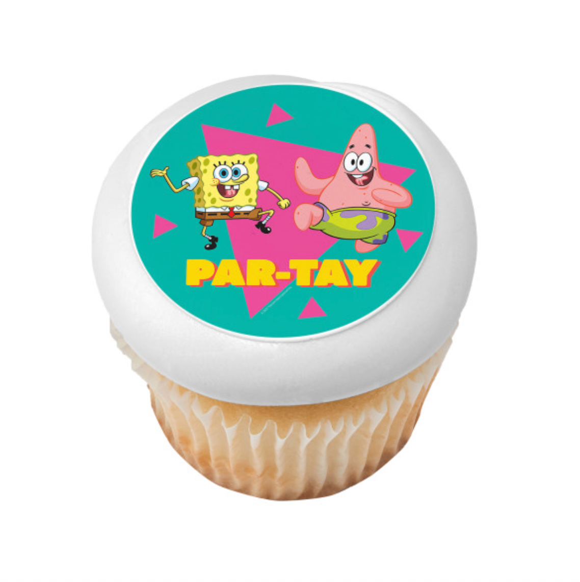 SpongeBob SquarePants Par-Tay PhotoCake edible image cake topper
Licensed SpongeBob SquarePants edible icing cake topper for birthdays
SpongeBob Par-Tay edible cake decoration processed in Canada
PhotoCake Edible Image SpongeBob birthday cake topper
SpongeBob SquarePants cake topper printed on edible icing sheet