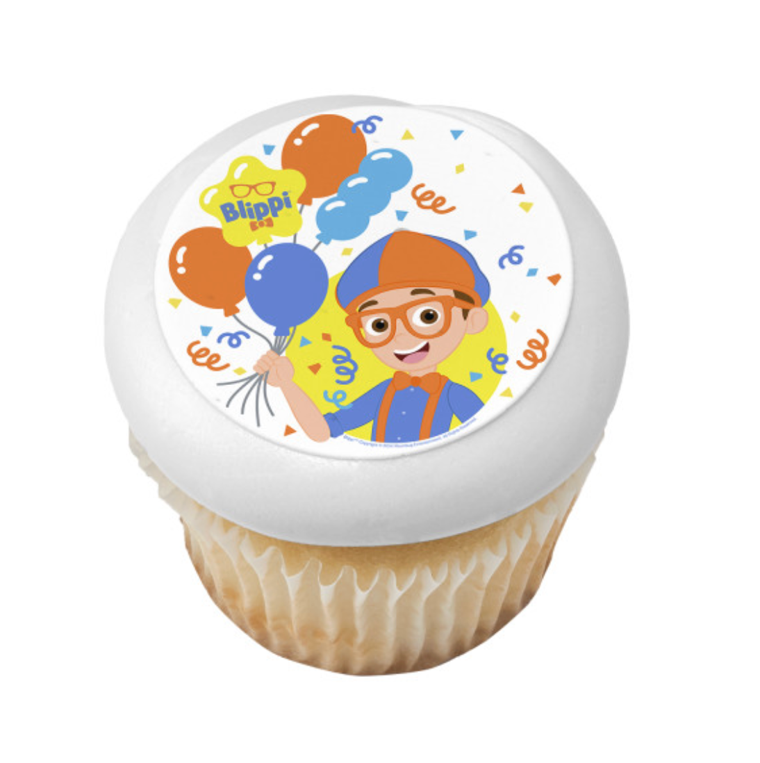 Blippi™ licensed PhotoCake® edible icing cake topper processed in Canada
Blippi™ edible cake topper printed on icing sheet for birthday cakes
Licensed Blippi™ PhotoCake® Edible Image® cake decoration
Blippi™ birthday edible image cake topper for kids party
Edible icing sheet cake topper featuring licensed Blippi™ design
Blippi™ PhotoCake® edible image topper for celebration cakes
Processed in Canada Blippi™ edible icing cake topper