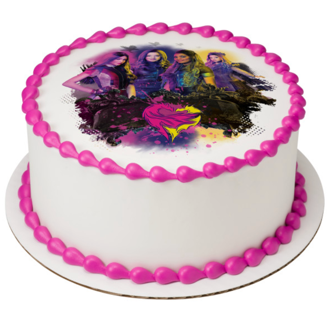 Licensed Disney Descendants 3 PhotoCake Edible Image icing cake topper processed in Canada