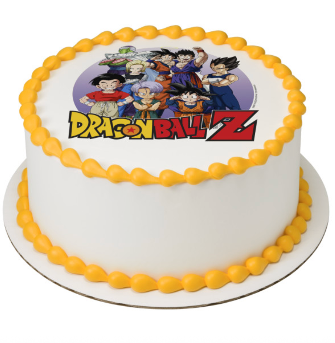 Dragon Ball Z PhotoCake edible icing cake topper