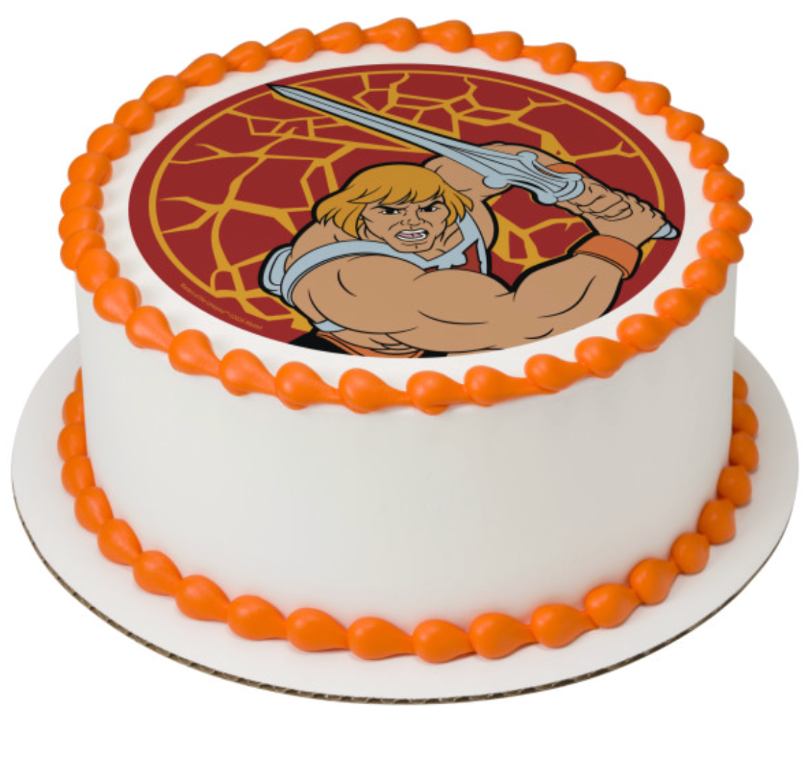 Licensed Masters of the Universe I Have the Power PhotoCake Edible Image cake topper made in Canada