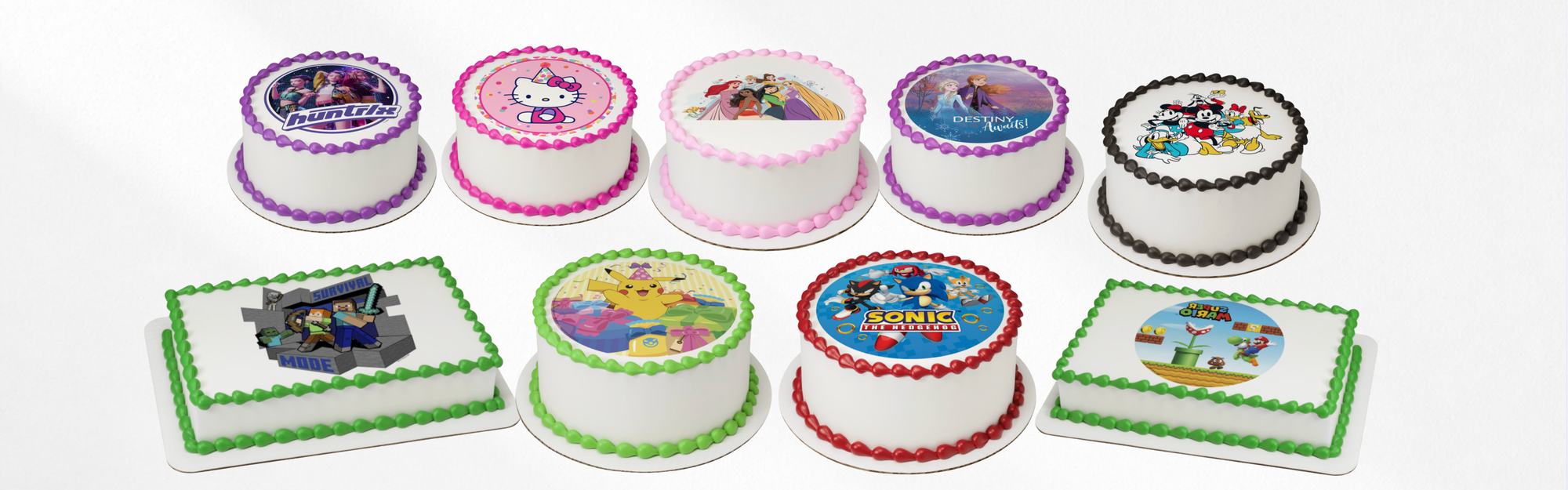 licensed disney characters kpop hello kitty princess frozen mickey mouse minecraft pokemon sonic mario brothes