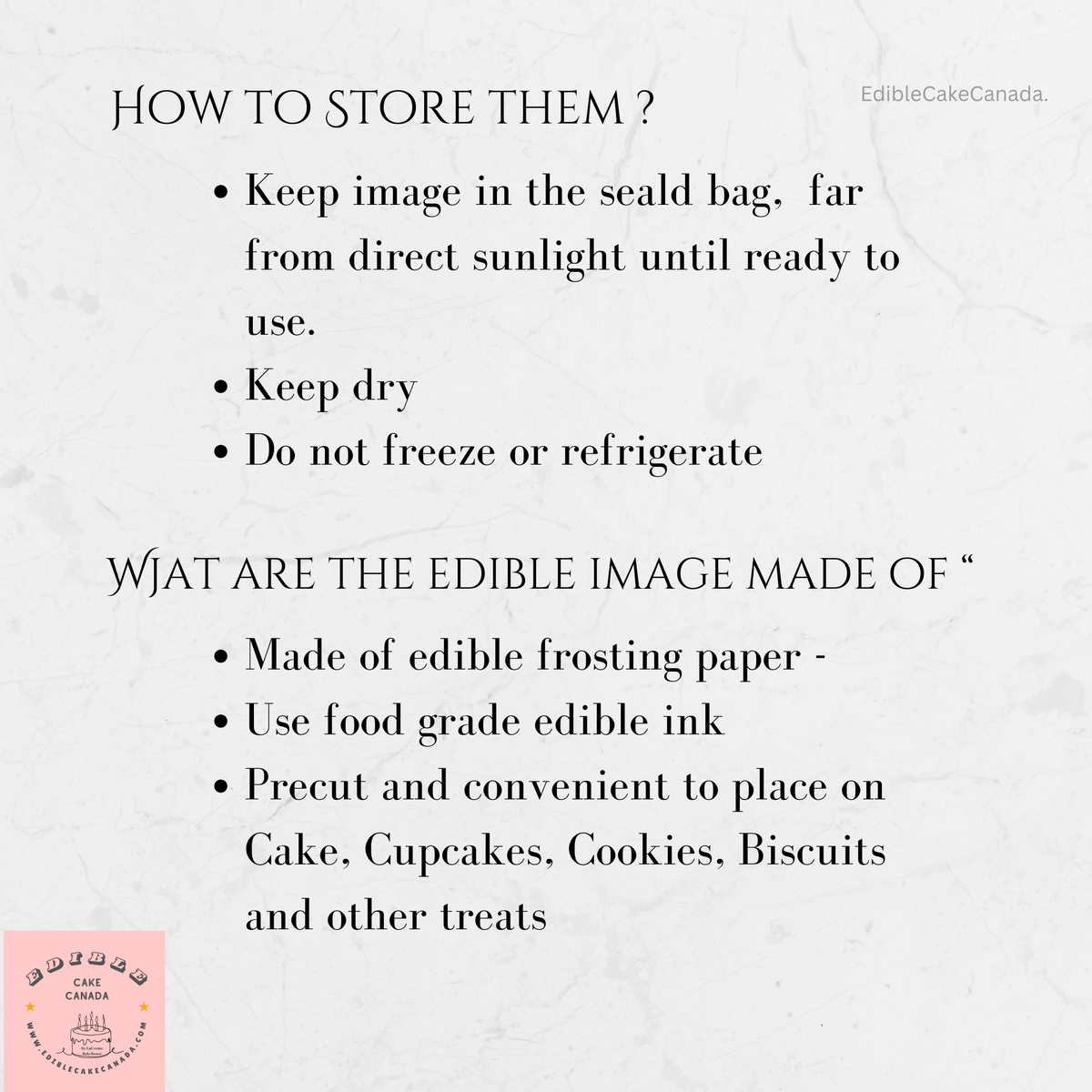 Custom Edible Icing Cupcake Topper with Vintage Photo Frame | Personalized Edible Frosting Sheet for Cupcakes, Cookies & Cakes