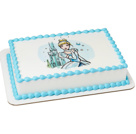 Licensed Disney Princess Cinderella I’m Having a Ball PhotoCake edible cake topper Canada  

Cinderella edible icing cake topper for princess birthday cake  

Disney Princess Cinderella PhotoCake Edible Image cake decoration  

Cinderella I’m Having a Ball edible image topper processed in Canada  

Princess birthday cake with licensed Cinderella edible cake image