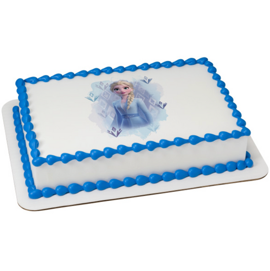 Licensed Disney Frozen II Destiny Awaits PhotoCake edible icing cake topper processed in Canada  

Frozen II Destiny Awaits edible cake image for birthday cake Canada  

Disney Frozen II PhotoCake Edible Image icing sheet with Elsa and Anna theme  

Licensed Frozen II edible icing topper for kids birthday cakes  

Disney Frozen Destiny Awaits cake topper printed and processed in Canada
