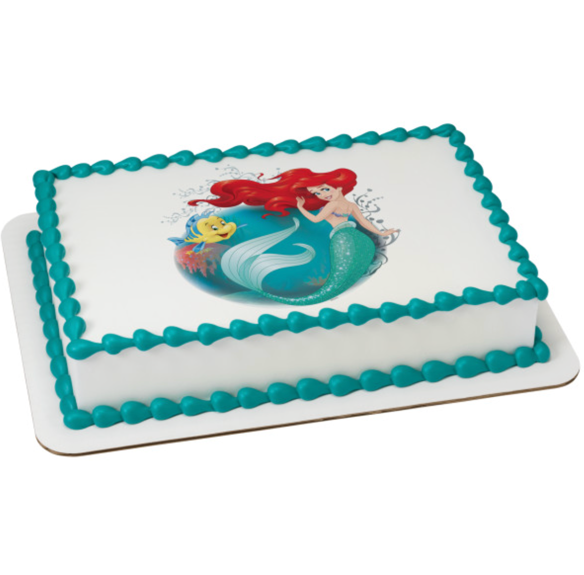 Disney Princess The Little Mermaid Make A Splash PhotoCake edible image cake topper  

Licensed Little Mermaid edible icing cake topper processed in Canada  

Ariel Disney Princess PhotoCake Edible Image birthday cake decoration  

The Little Mermaid Make A Splash edible cake topper for princess party  

Disney Little Mermaid edible image icing sheet cake topper Canada
