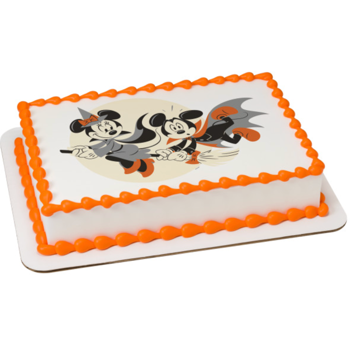 Mickey Mouse and Minnie Mouse Happy Halloween PhotoCake edible image cake topper

Licensed Mickey and Minnie Halloween edible icing cake topper printed in Canada

Disney Mickey Minnie Happy Halloween edible cake decoration for kids party

PhotoCake Edible Image featuring Mickey Mouse and Minnie Mouse Halloween design

Mickey Mouse Minnie Mouse Halloween cake topper edible icing sheet Canada