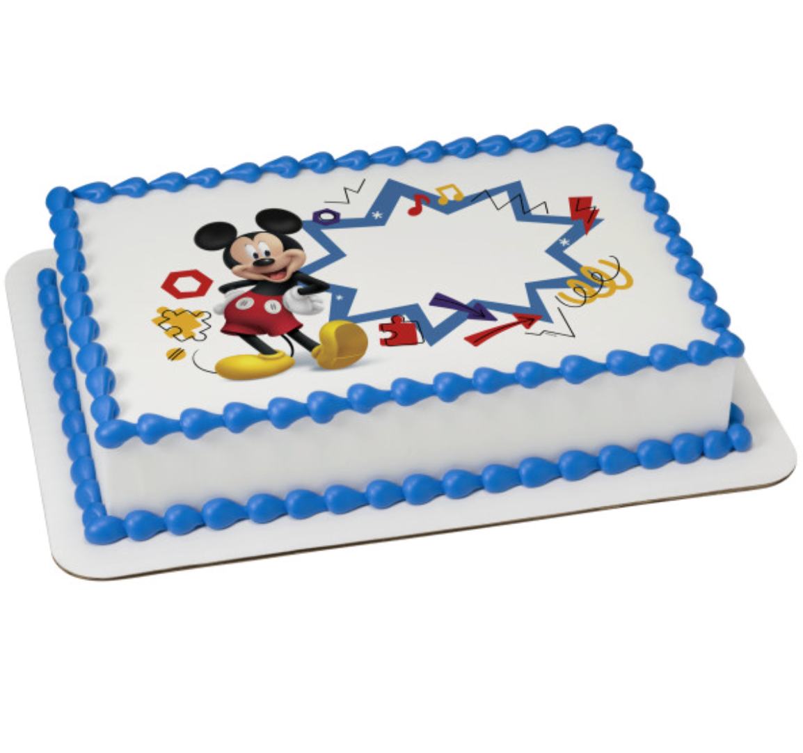 Mickey Mouse
Mickey Mouse Clubhouse
Mickey Mouse Clubhouse Yippie
Disney cake topper
licensed cake topper
PhotoCake
PhotoCake Edible Image
Edible Image Frame
edible cake topper
edible icing sheet
icing cake topper
birthday cake topper
kids cake topper
party cake decoration
Canada
processed in Canada
printed in Canada

