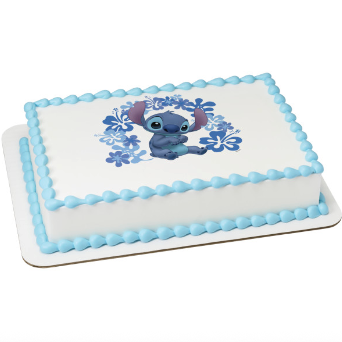 Disney’s Stitch PhotoCake edible image icing cake topper
