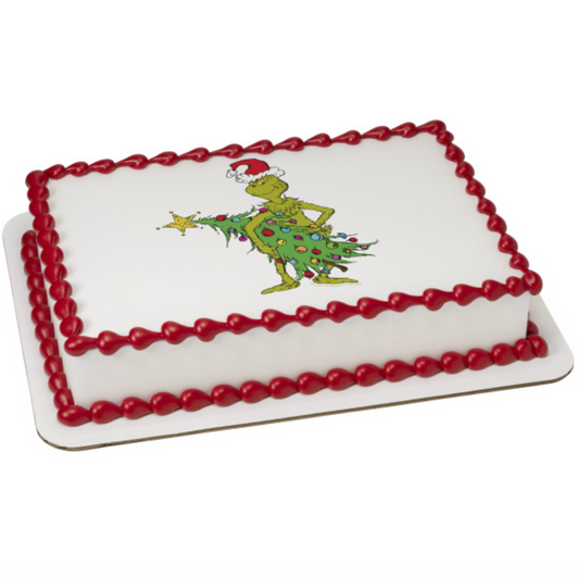 Licensed How the Grinch Stole Christmas PhotoCake edible image cake topper