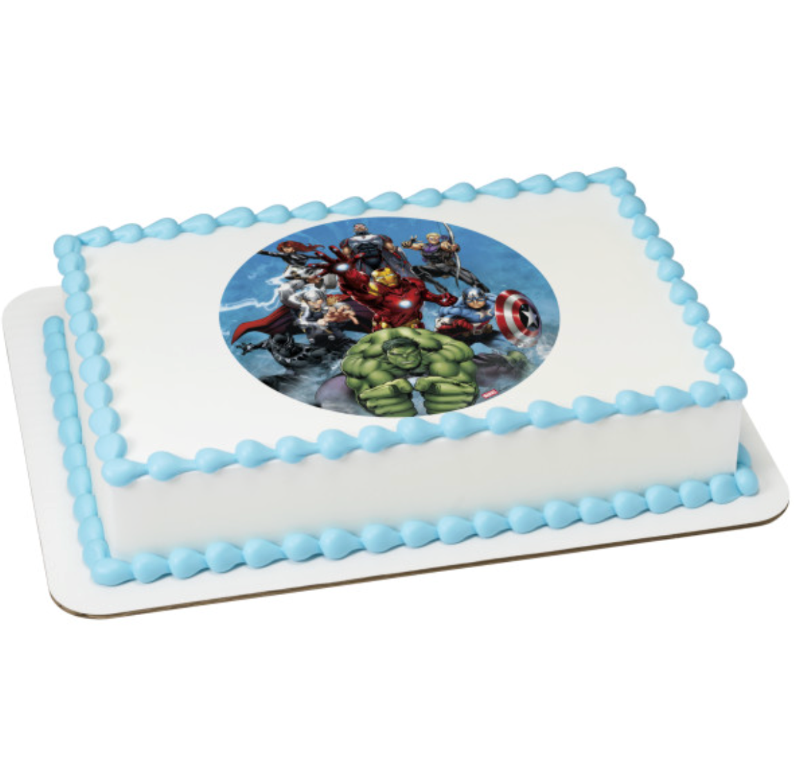 MARVEL Avengers Mightiest Heroes PhotoCake edible image icing cake topper processed in Canada

Licensed Avengers edible icing cake topper for superhero birthday cakes

PhotoCake Edible Image MARVEL Avengers cake topper sheet

MARVEL Avengers Mightiest Heroes edible cake image for party cakes

Superhero edible icing cake topper featuring licensed MARVEL Avengers design

Avengers birthday cake edible image topper processed in Canada

