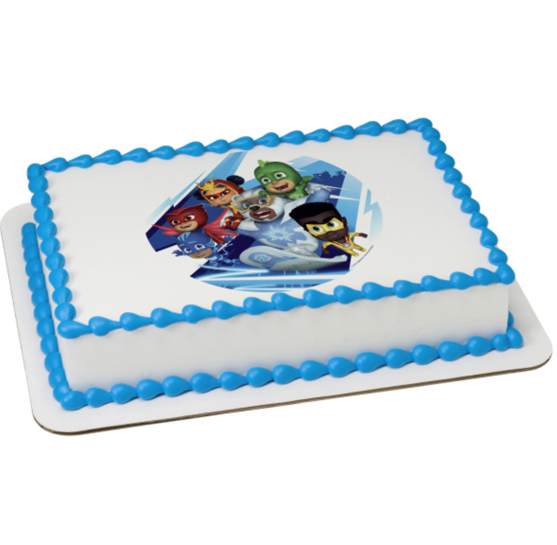 PJ Masks Heroes Rule PhotoCake edible image icing cake topper printed in Canada
