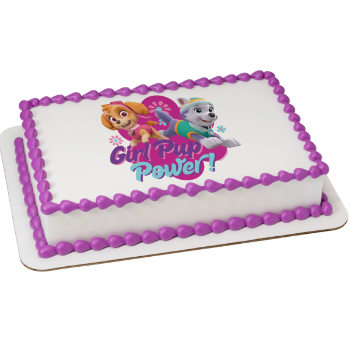 AW Patrol Girl Pup Power PhotoCake edible image cake topper  

Officially licensed PAW Patrol Girl Pup Power icing cake topper  

PAW Patrol birthday cake edible image printed in Canada  

Girl Pup Power PAW Patrol edible icing sheet for cake  

PhotoCake Edible Image PAW Patrol cake decoration