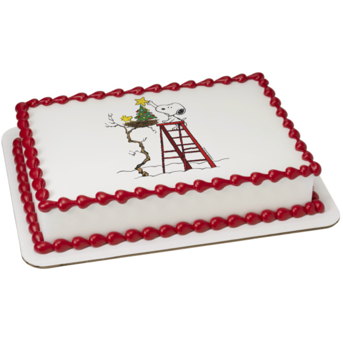 Peanuts® Christmas PhotoCake® Edible Image® icing cake topper processed in Canada  

Licensed Peanuts® Christmas edible cake topper for holiday cakes  

PhotoCake® Edible Image® Peanuts® Christmas icing sheet cake decoration  

Peanuts® Christmas edible icing topper for festive holiday desserts  

Licensed Peanuts® Christmas cake topper printed on edible icing sheet