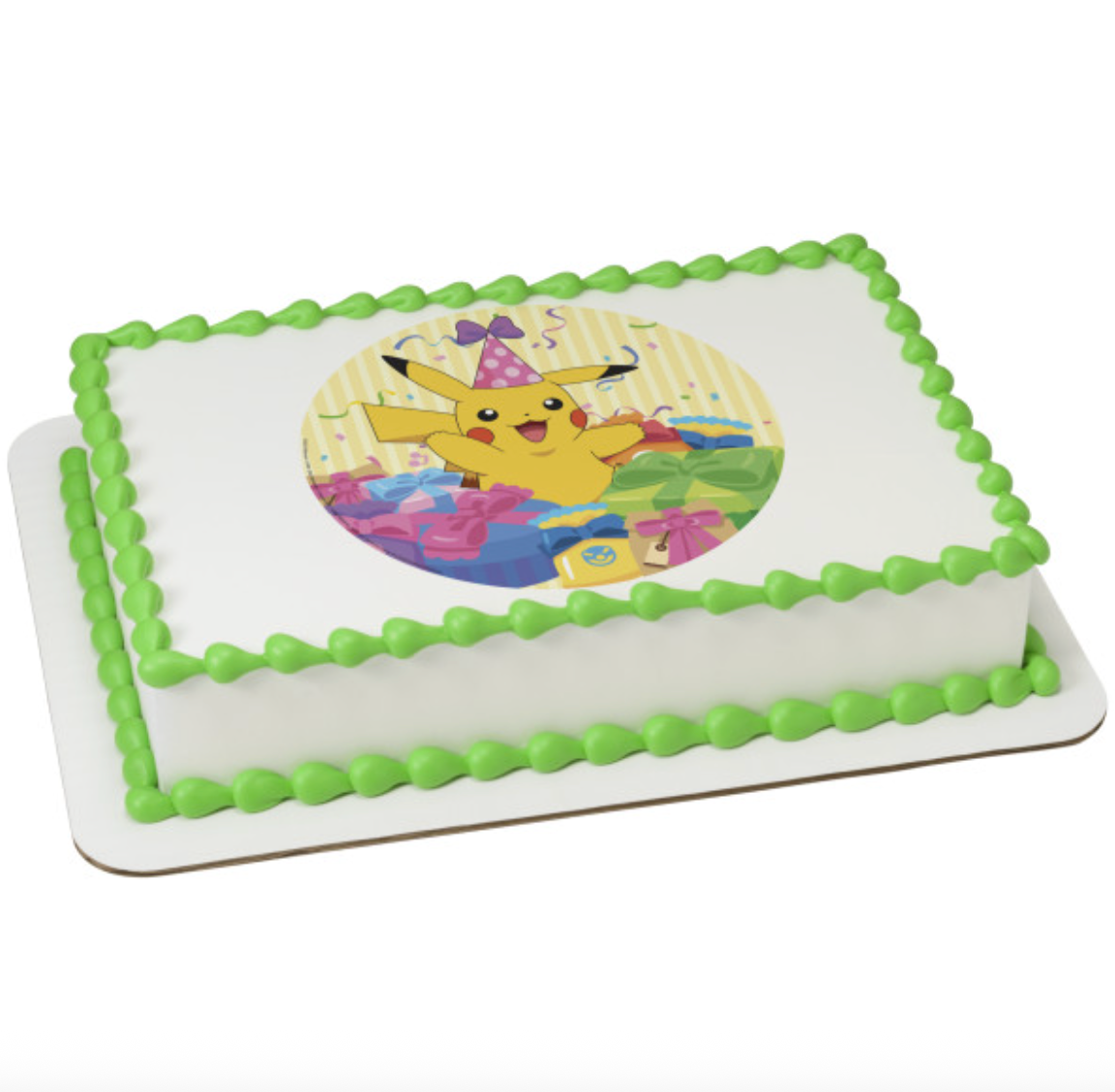 Licensed Pokémon Pikachu PhotoCake edible image icing cake topper processed in Canada
