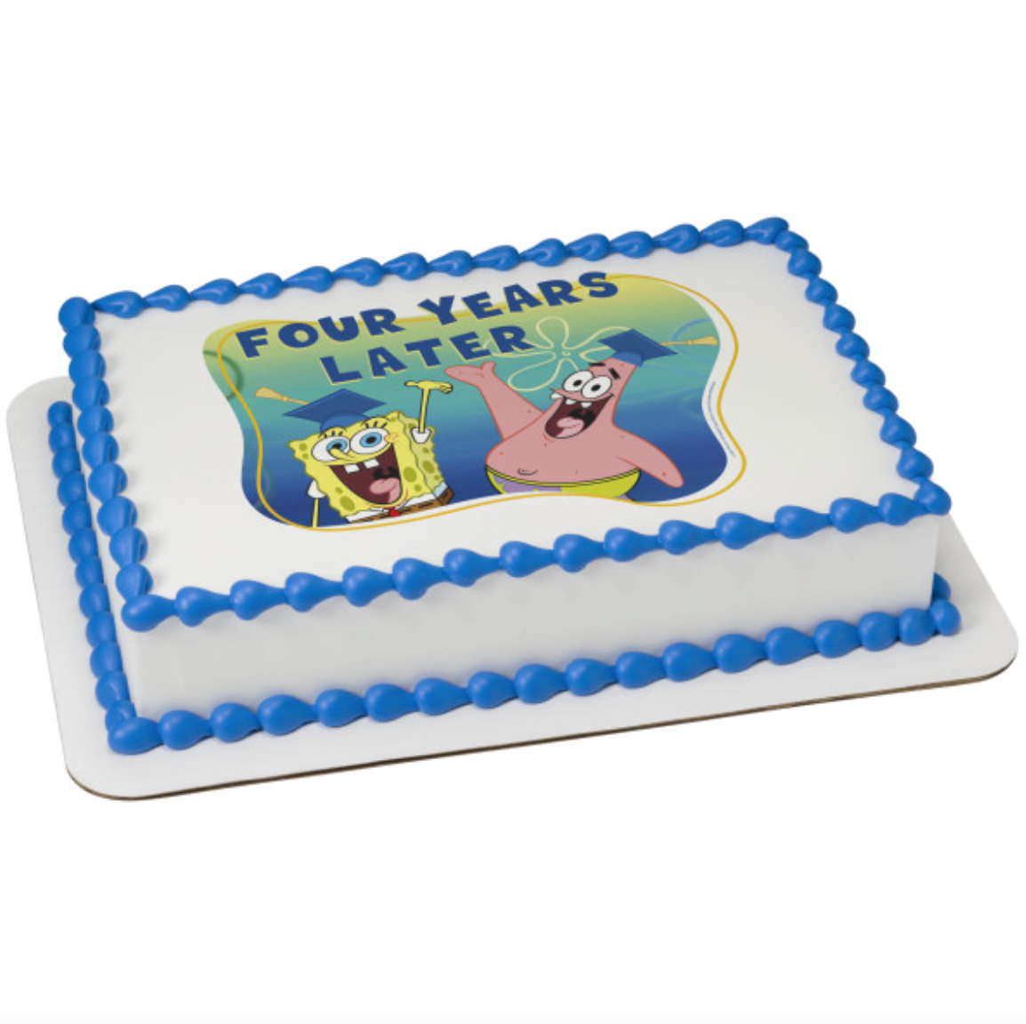 SpongeBob SquarePants 4 Years Later edible icing cake topper PhotoCake Edible Image processed in Canada  

Licensed SpongeBob edible cake topper printed on icing sheet for birthday cakes  

SpongeBob SquarePants PhotoCake edible image cake decoration for kids party  

SpongeBob 4 Years Later edible icing sheet cake topper Canada  

Edible SpongeBob cake image for birthday cake decorating