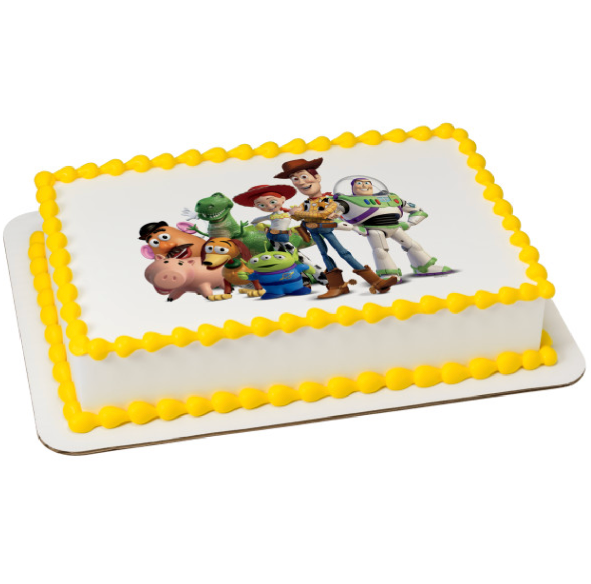 Licensed Disney and Pixar Toy Story PhotoCake Edible Image icing cake topper processed in Canada
