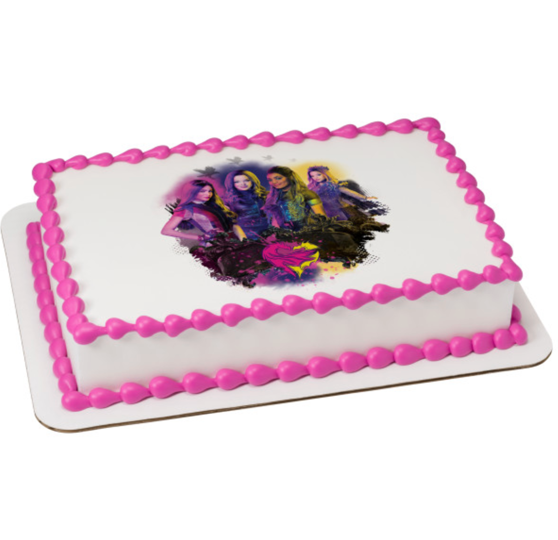 Licensed Disney Descendants 3 PhotoCake Edible Image icing cake topper processed in Canada
