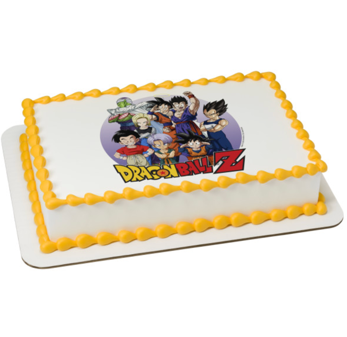 Dragon Ball Z PhotoCake edible icing cake topper
