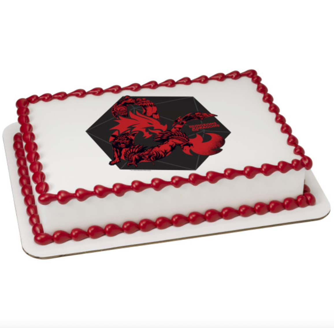 Dungeons & Dragons Endless Adventures officially licensed edible cake topper 