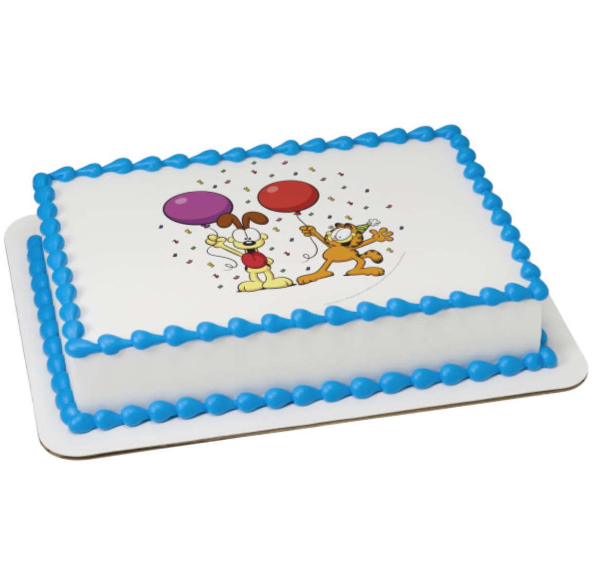 Shop officially licensed Garfield & Odie PhotoCake® Edible Image cake toppers