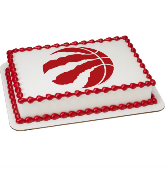 NBA Licensed Toronto Raptors PhotoCake Edible Image Cake Topper Made in Canada
