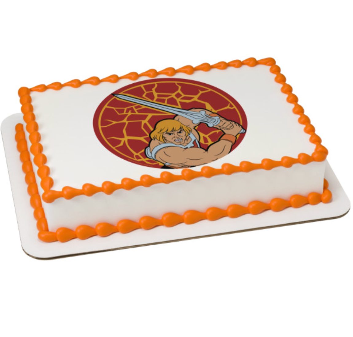 Licensed Masters of the Universe I Have the Power PhotoCake Edible Image cake topper made in Canada
