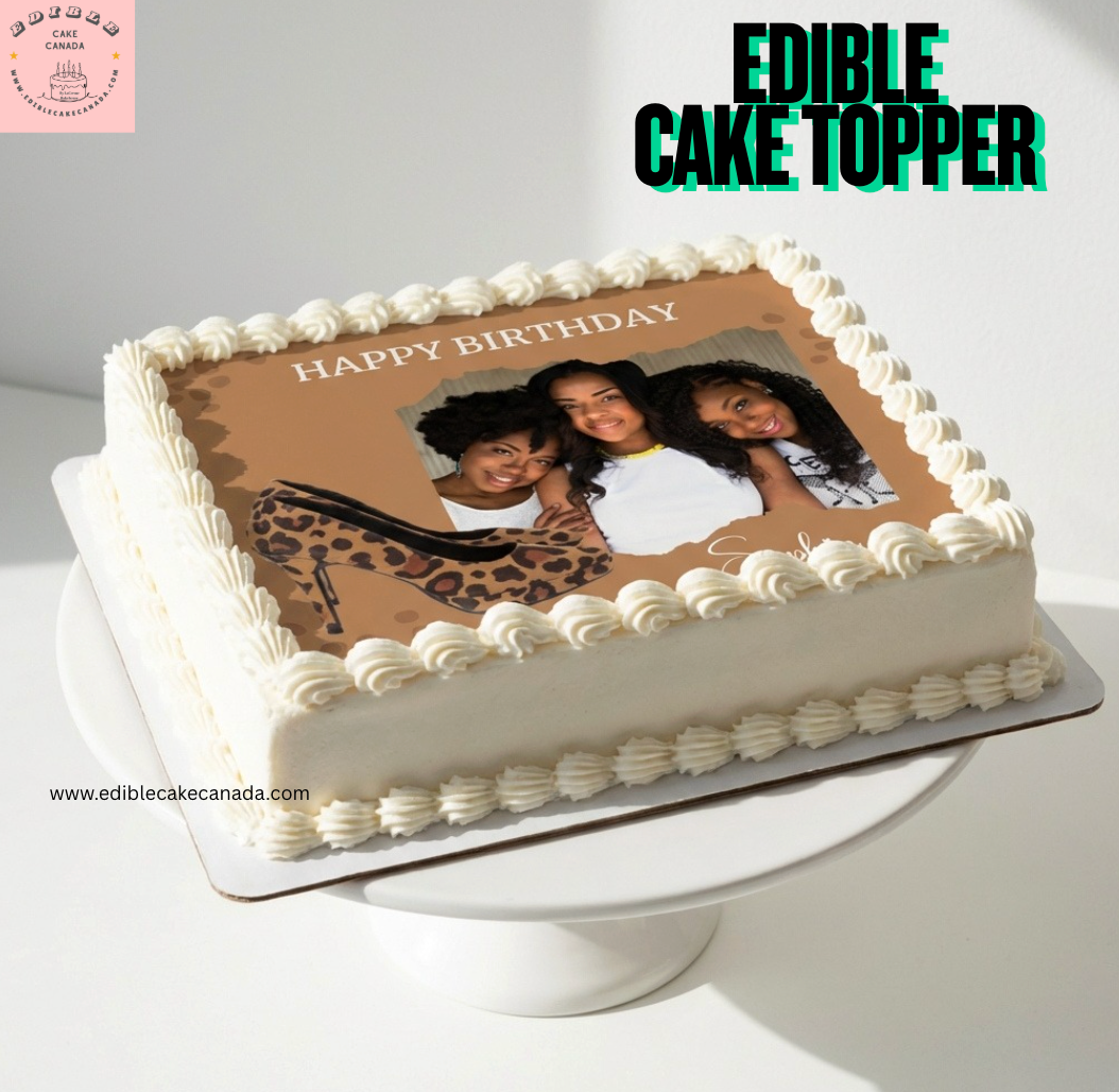 定制可食用照片图像徽标糖霜蛋糕装饰