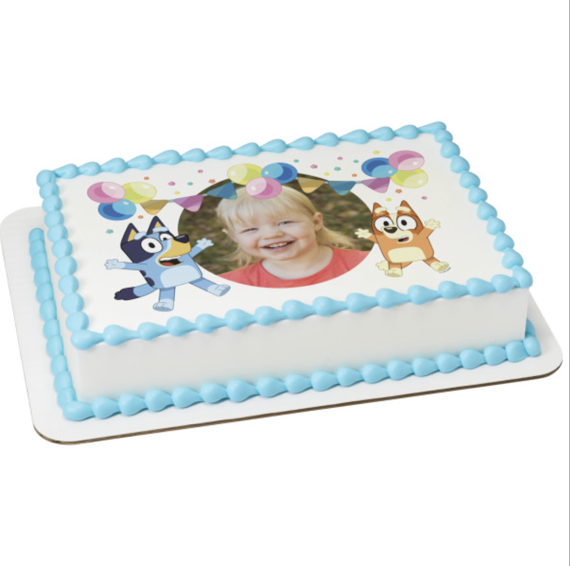 Licensed Bluey I'll Always Be Here for You PhotoCake edible image cake topper
