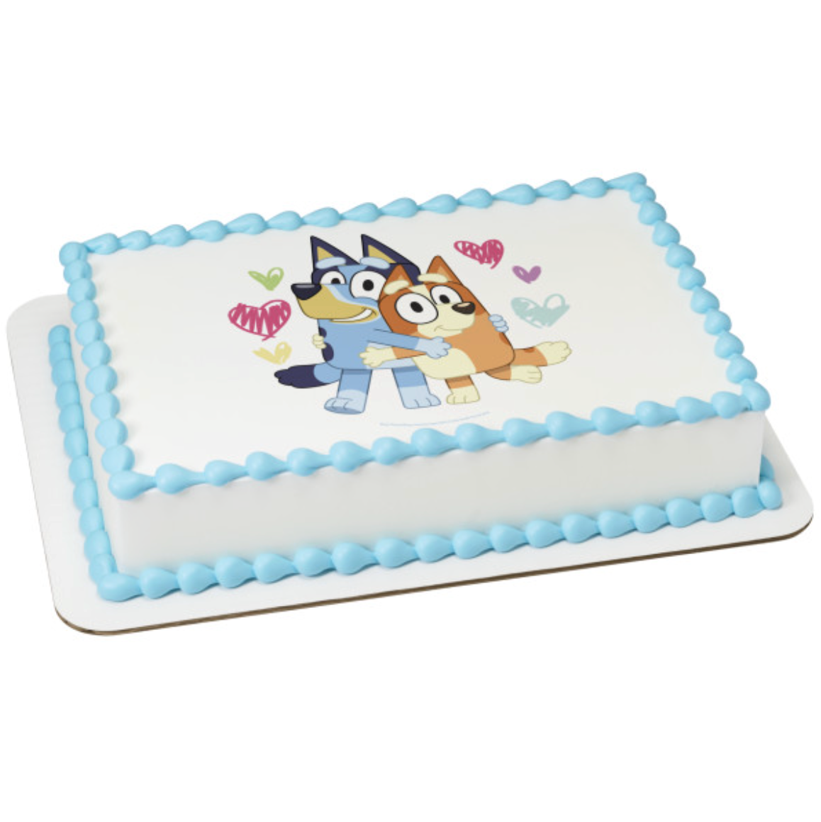Licensed Bluey I'll Always Be Here for You PhotoCake edible image cake topper
