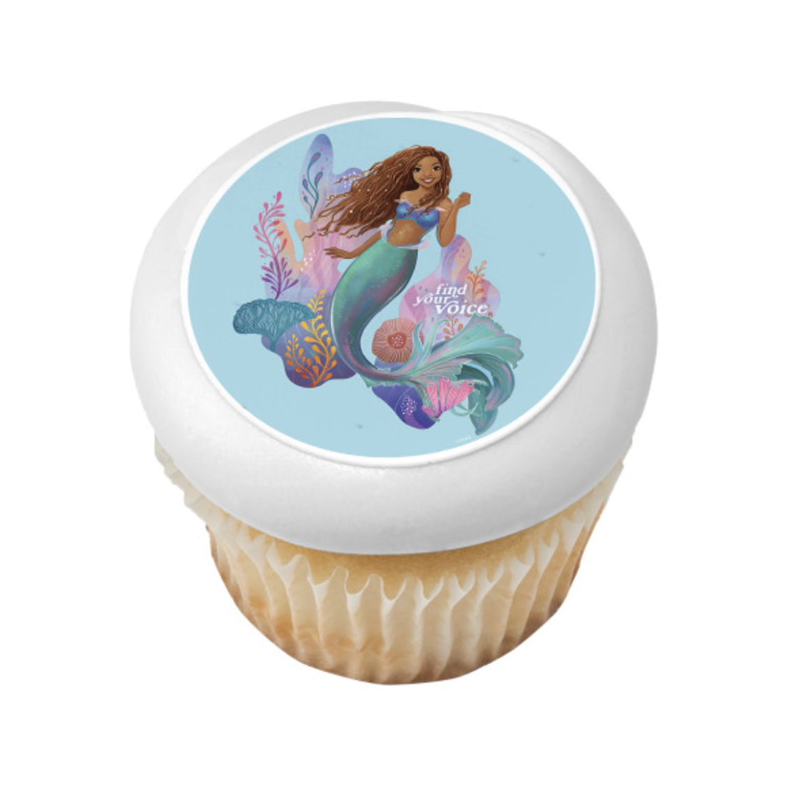 Disney’s The Little Mermaid Find Your Voice edible icing cake topper PhotoCake® image

Licensed Little Mermaid edible cake topper printed on icing sheet

Disney Ariel mermaid birthday cake edible image topper

The Little Mermaid Find Your Voice PhotoCake® edible image processed in Canada

Mermaid themed edible icing sheet for birthday cakes

Disney Little Mermaid cake decoration for kids birthday party

Licensed PhotoCake® Edible Image® Little Mermaid cake topper
