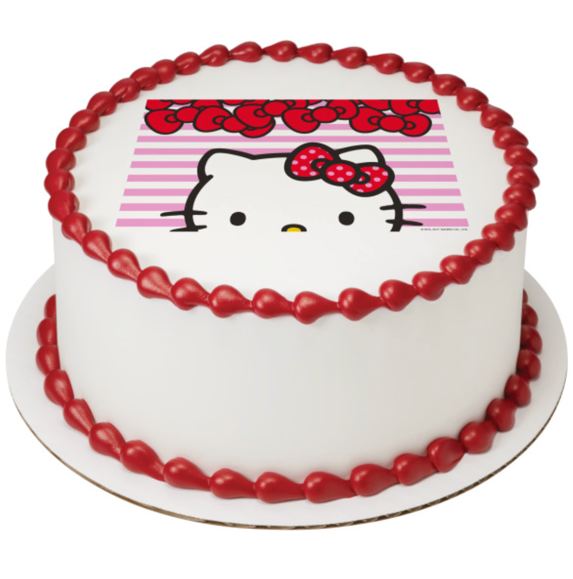 Hello Kitty Big Smiles PhotoCake edible icing cake topper
