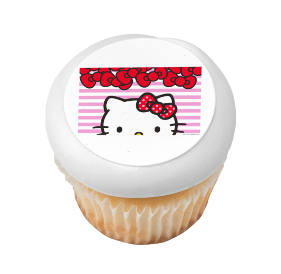 Hello Kitty Big Smiles PhotoCake edible icing cake topper
