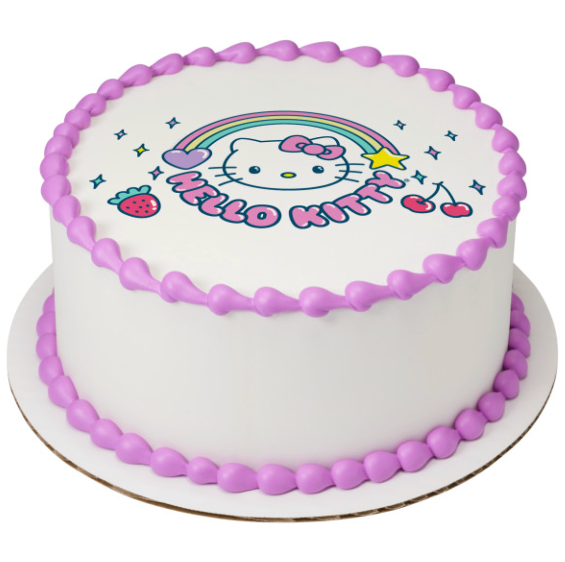 Hello Kitty® It’s a Hello Kitty® Day PhotoCake® Edible Image® icing cake topper
