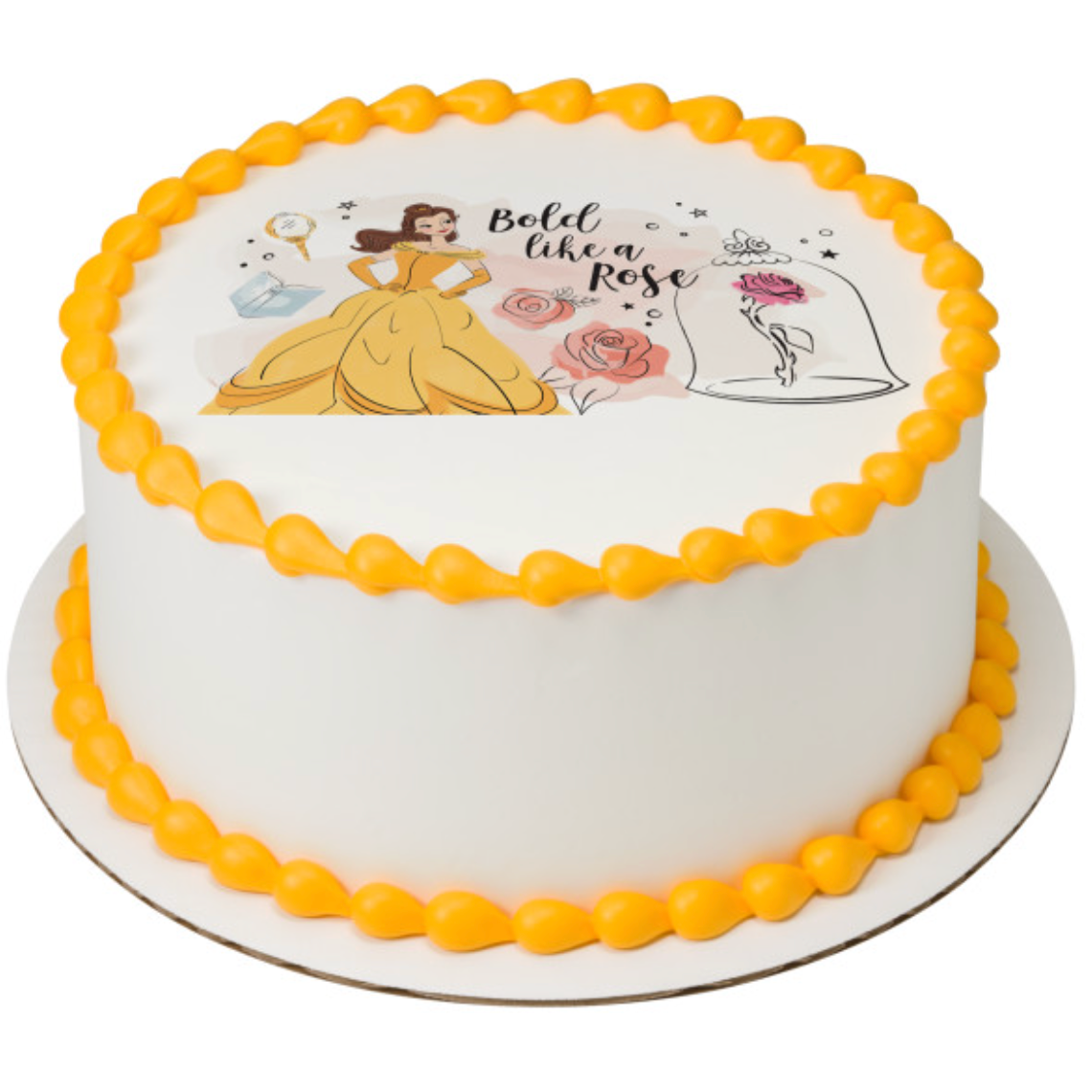 Disney Princess Belle edible image cake topper
Belle Bold Like A Rose PhotoCake icing topper
Licensed Disney Belle edible cake decoration
Beauty and the Beast Belle birthday cake topper
Princess themed edible icing cake image Canada
Rose themed Belle cake topper edible image
PhotoCake Edible Image Disney Princess Belle
