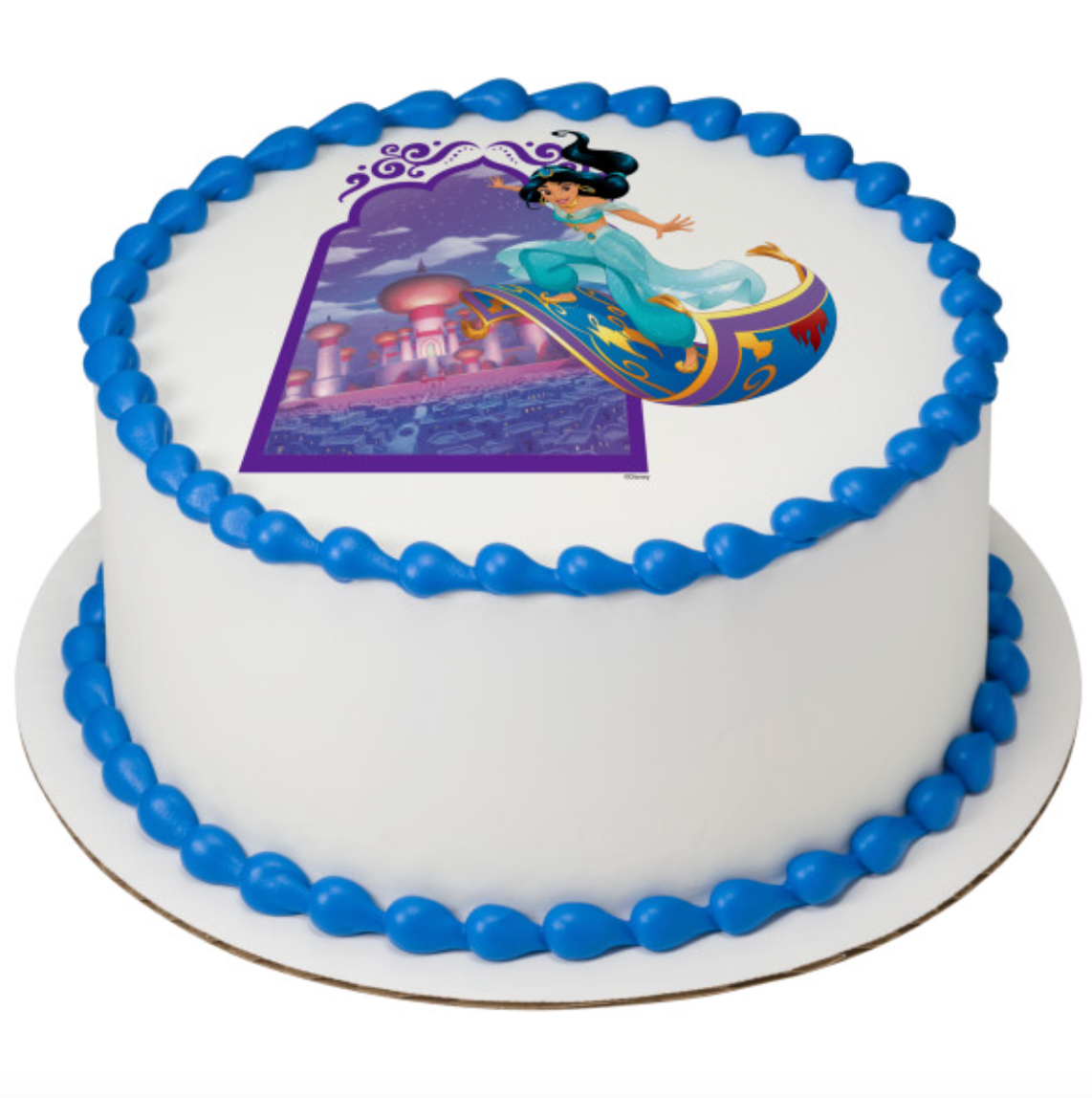 Disney Princess Escape To Agrabah edible image cake topper for birthday cake
