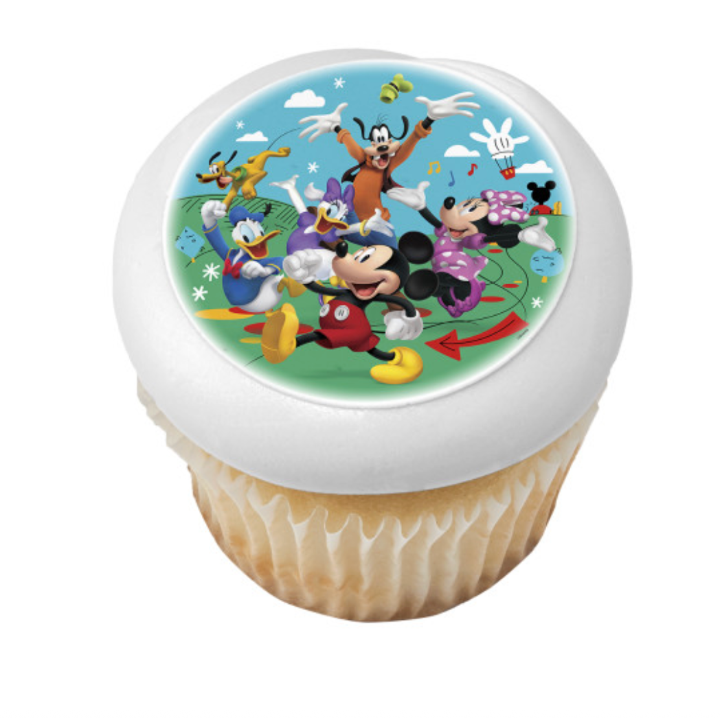 Disney Jr Mickey Mouse Clubhouse Best Pals PhotoCake edible image cake topper processed in Canada
