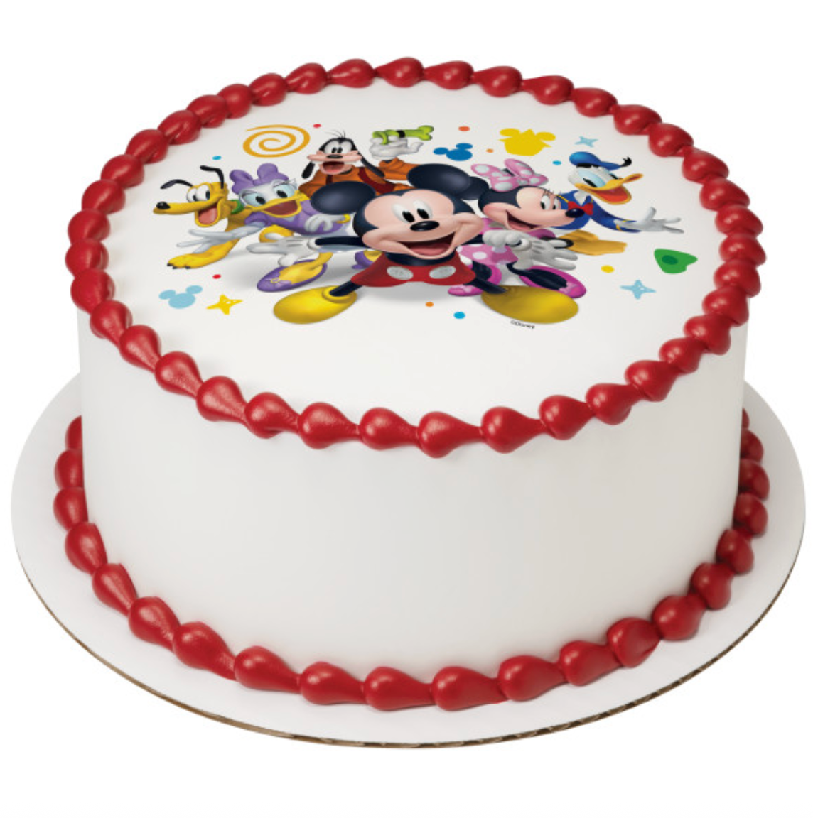 Mickey Mouse Funhouse edible cake topper
Disney Mickey Mouse birthday cake edible image
PhotoCake edible icing sheet processed in Canada
Licensed Disney edible cake decoration
Mickey Mouse Funhouse cake decorating topper
Kids Disney birthday cake topper
Edible icing image for Mickey Mouse cake
Disney PhotoCake edible image cake topper
