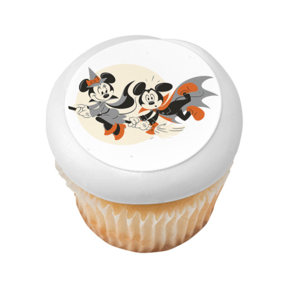 Mickey Mouse and Minnie Mouse Happy Halloween PhotoCake edible image cake topper

Licensed Mickey and Minnie Halloween edible icing cake topper printed in Canada

Disney Mickey Minnie Happy Halloween edible cake decoration for kids party

PhotoCake Edible Image featuring Mickey Mouse and Minnie Mouse Halloween design

Mickey Mouse Minnie Mouse Halloween cake topper edible icing sheet Canada