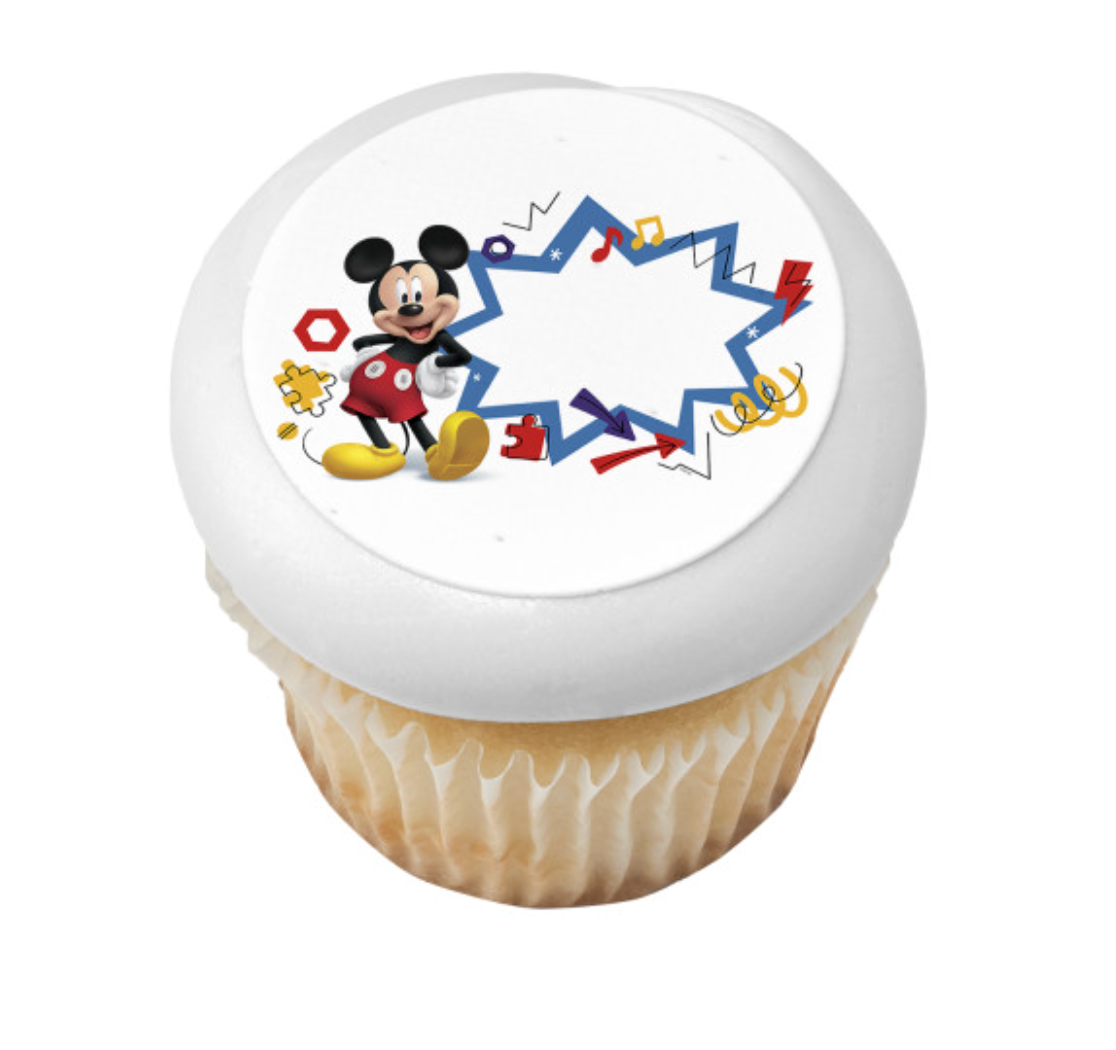Mickey Mouse Clubhouse Yippie PhotoCake Edible Image Frame for birthday cake
