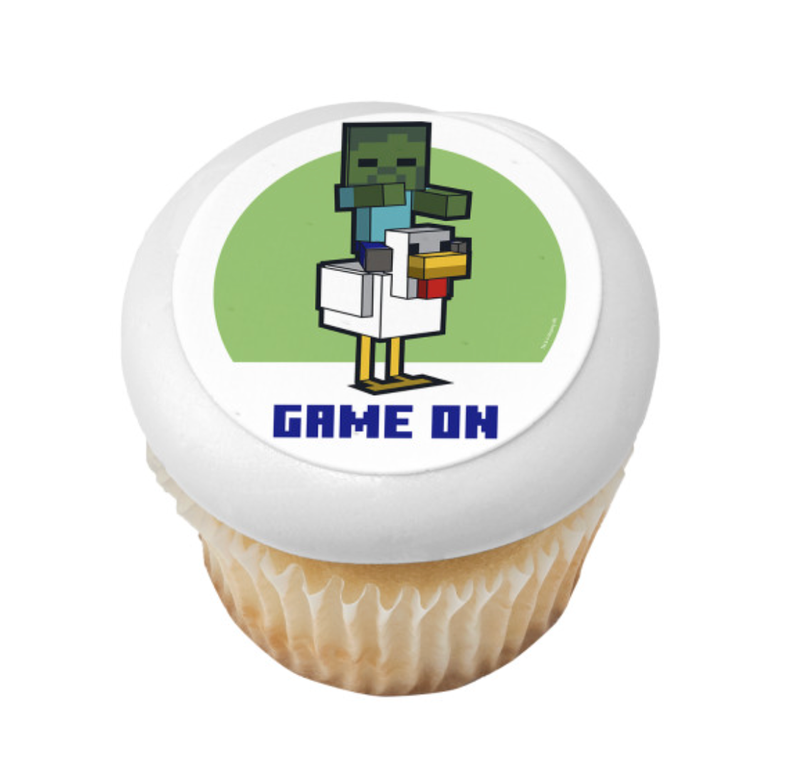 Licensed Minecraft Game On PhotoCake edible icing cake topper printed in Canada



Minecraft Game On Edible Image icing sheet for birthday cake decoration



Minecraft gaming birthday cake topper made with edible icing sheet



PhotoCake Minecraft edible cake image for themed party cake



Licensed Minecraft edible cake topper for gamer birthday celebration

