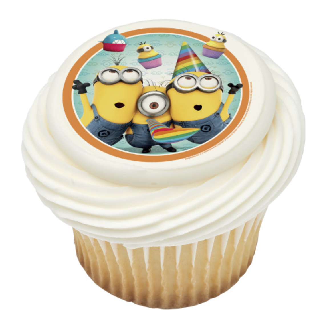 Licensed Despicable Me edible icing sheet for birthday cake decorating
