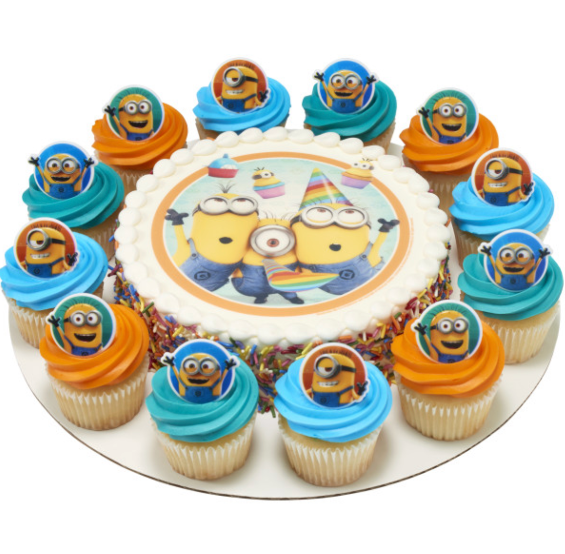Licensed Despicable Me edible icing sheet for birthday cake decorating
