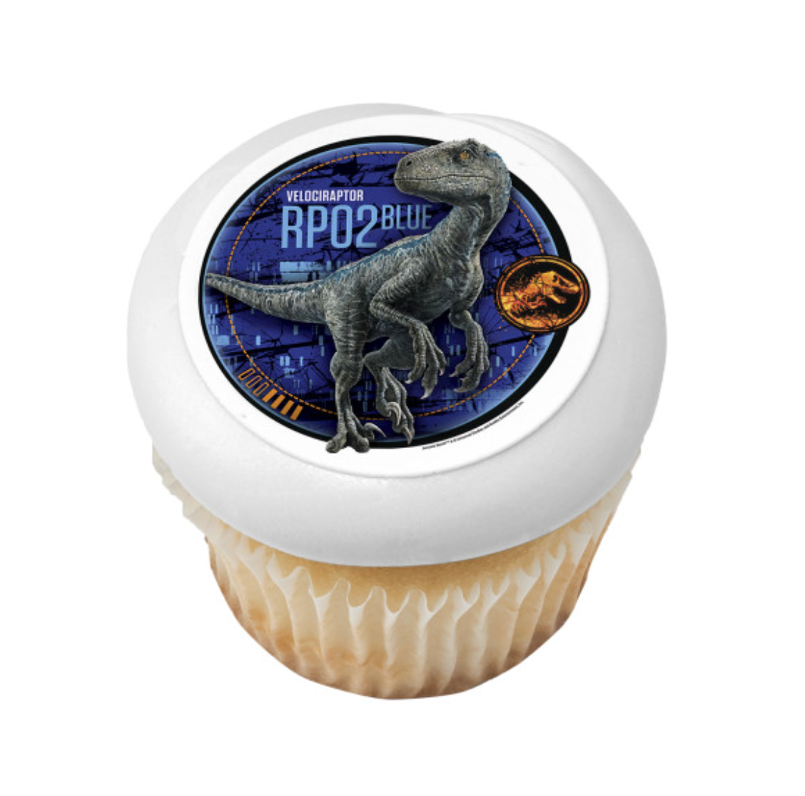 Licensed Jurassic World Fallen Kingdom Blue PhotoCake edible icing cake topper printed in Canada

Jurassic World Blue dinosaur Edible Image icing sheet for birthday cake

PhotoCake Edible Image Jurassic World Fallen Kingdom cake topper on edible icing sheet

Blue velociraptor Jurassic World edible cake topper for dinosaur birthday party

Licensed Jurassic World edible icing topper processed in Canada
